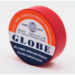 Kırmızı Globe İzole Bant (Elektrik Bandı)