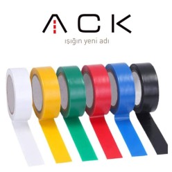 500 Adet Ack İzole Bant (Elektrik Bandı)  Toptan Koli
