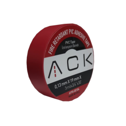 Kırmızı Ack İzole Bant (Elektrik Bandı)