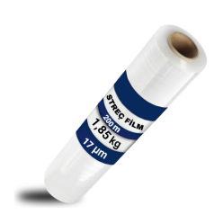 Şeffaf El Tipi Streç Film 17 Mikron 200 Metre 1x1,85kg