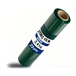 Yeşil El Tipi Streç Film 23 Mikron 300 Metre 