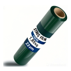 Yeşil El Tipi Streç Film 23 Mikron 150 Metre 