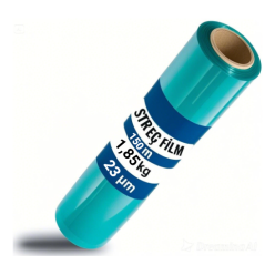 Turkuaz El Tipi Streç Film 23 Mikron 150 Metre 