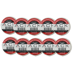 Ack İzole Bant 10'lu (ONLU) Toptan Paket-Beyaz